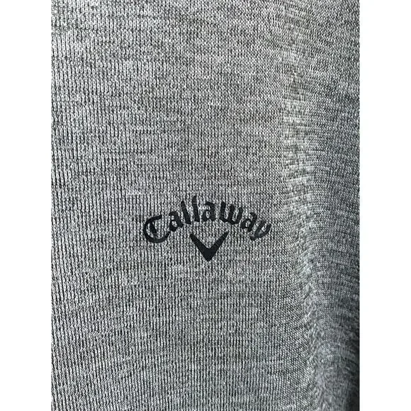 Callaway Golf 1/2 Zip Pullover Mock Neck Sweatshirt Mens L Golf Athliesure Fall - Picture 4 of 7